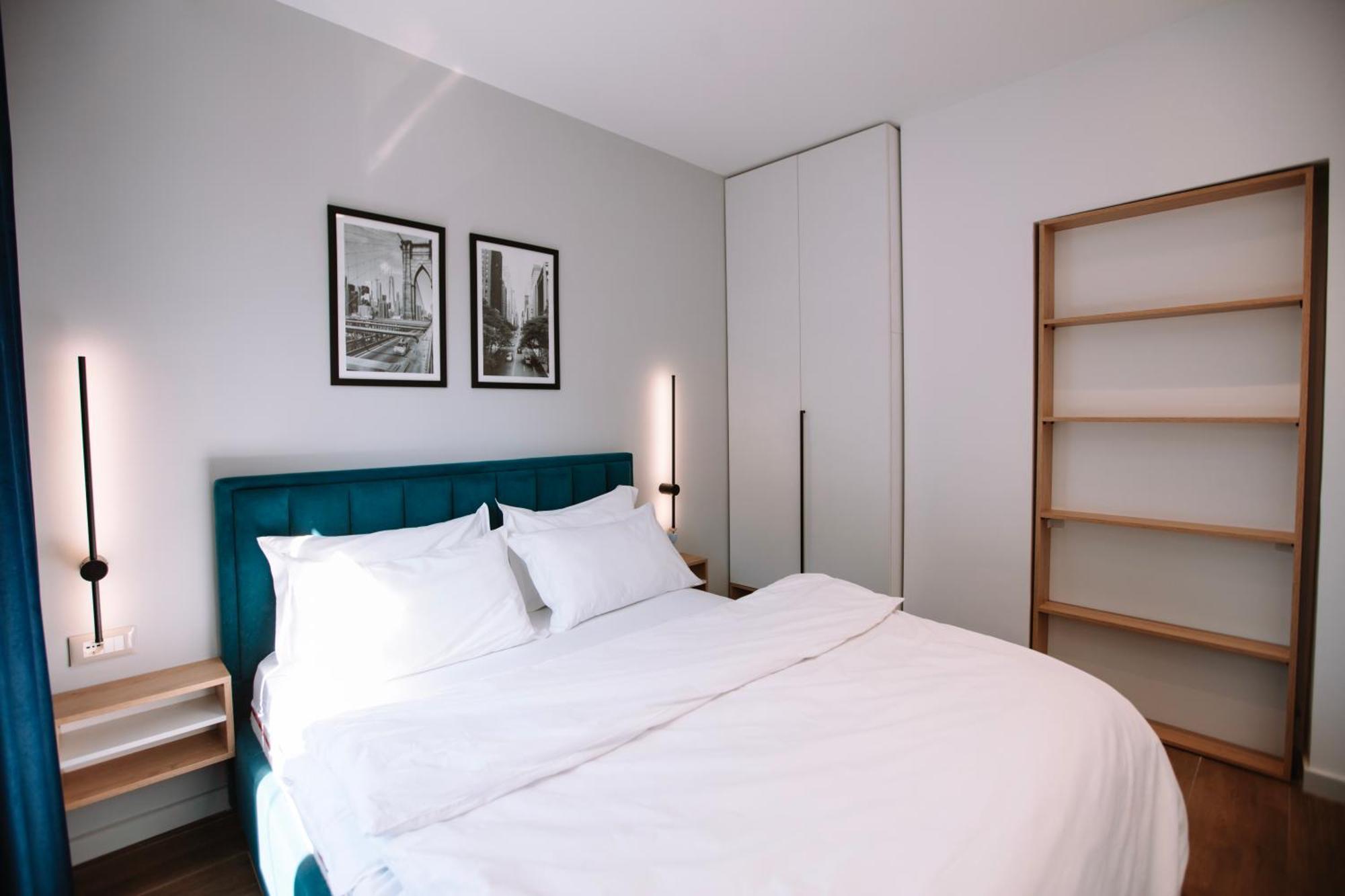 Barrikada Str Modern Apartments - The Nest 地拉那 外观 照片